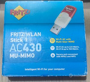 Fritz AC 430 wifi mai usato