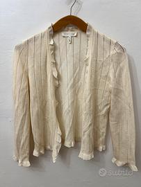 👗 Cardigan Escada Beige Lana & Rayon 🌸