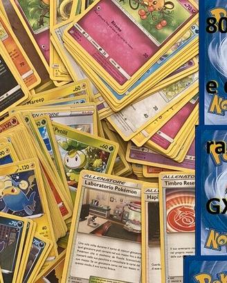 Pokemon GCC: lotto unico da 800 carte, 1 - 10 rare