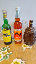 Bottiglie liquori Vintage sigillate