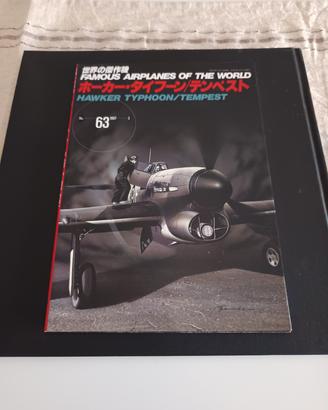 Monografia Made in Japan Hawker Typhoon Tempest 