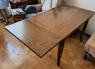 Tavolo 120x80 allungabile a 200 in legno