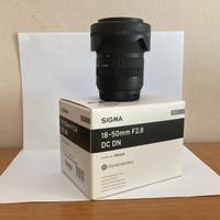 Sigma 18-50mm f2,8 DC DN Fujifilm X-MOUNT