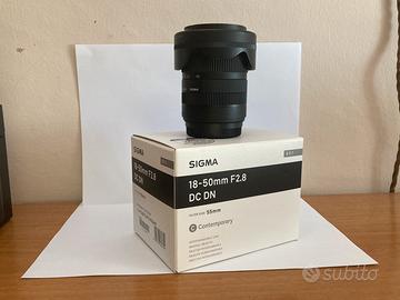 Sigma 18-50mm f2,8 DC DN Fujifilm X-MOUNT