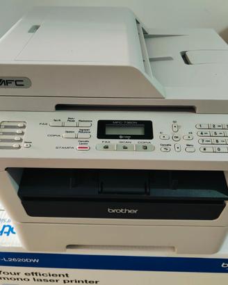Stampante Brother laser con scanner
