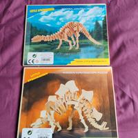 puzzle 3D in legno