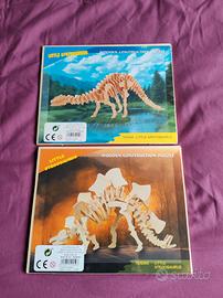 puzzle 3D in legno