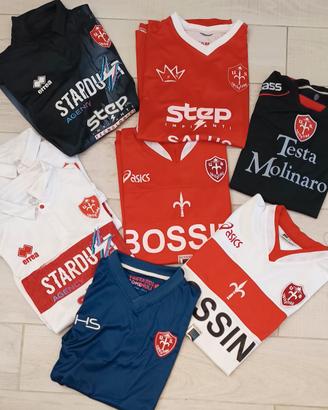 5 Maglie Triestina Calcio indossate match worn