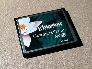 Compact flash Kingston 8 gb