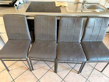 Tavolo con 4 sedie da soggiorno o cucina