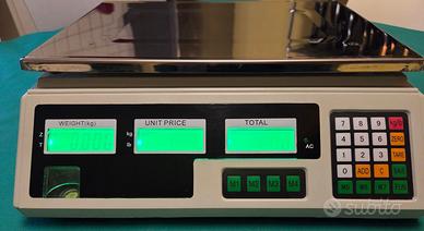 Bilancia digitale 30 kg ricaricabile