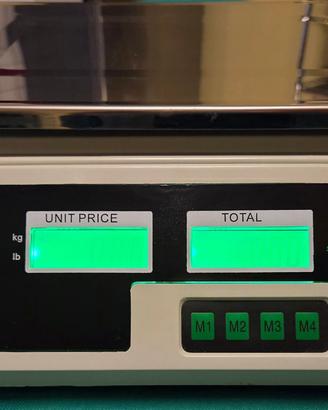 Bilancia digitale 30 kg ricaricabile