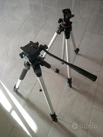 set treppiedi Manfrotto