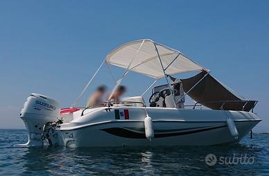 Barca open Samar mt5.80 motore Suzuki ARI 40HP