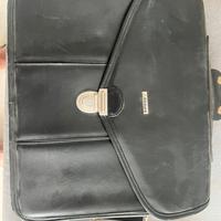 Borsa porta pc olidata in pelle vintage
