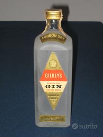 Gin Gilbey's London Dry Vintage anni 70 collezione