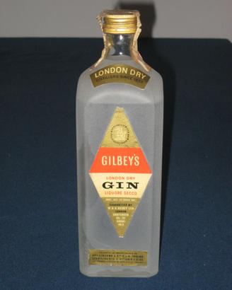 Gin Gilbey's London Dry Vintage anni 70 collezione