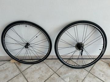 Ruote bici 700 alexrims Tec Trrp220
