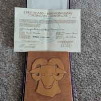 Scultura Guido MORODER Legno Val Gardena südtirol 