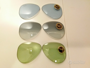 RAY BAN CRISTALLI 58/62mm INUSATI B&L vintage NOS