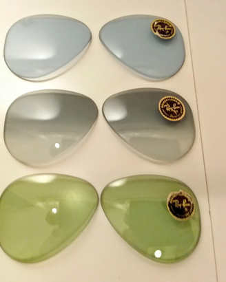 RAY BAN CRISTALLI 58/62mm INUSATI B&L vintage NOS
