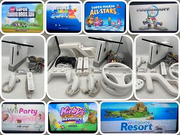 Nintendo Wii Originale Completa + Giochi Inclusi