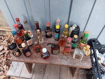 varie bottiglie mignon 