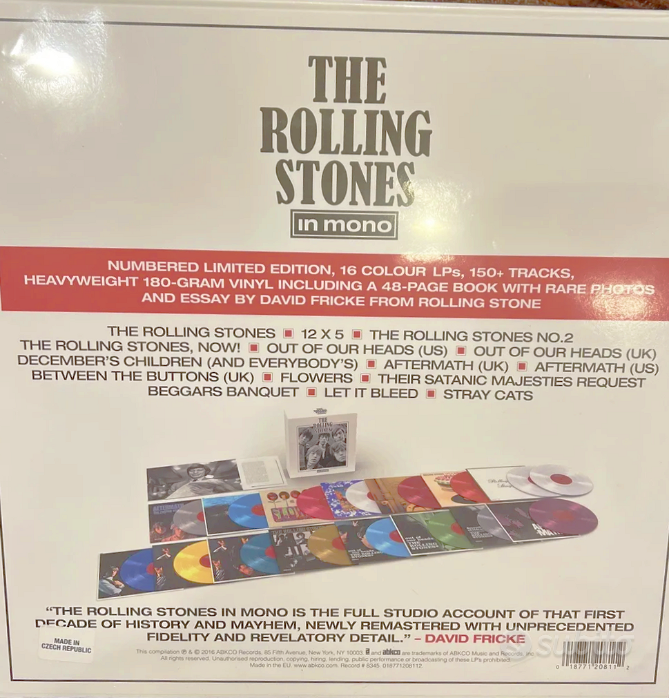 The Rolling Stones Vinyl Collection in Edicola