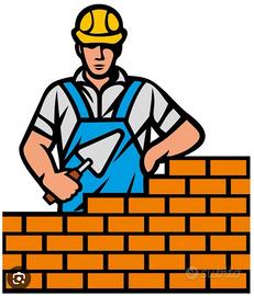 Muratore, piastrellista, pittore