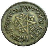 MONETA MAROCCO 10 FRANC 1952 MARRUECOS COD R15