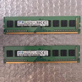 RAM DDR3 2x4GB Samsung 8GB PC3-12800

1600MHz