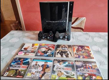 PS3 40GB + 2 controller + 8 giochi originali