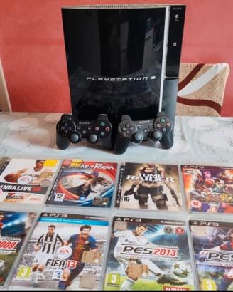 PS3 40GB + 2 controller + 8 giochi originali