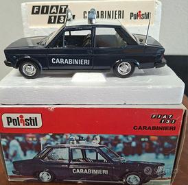 polistil fiat 131 blu dei carabinieri