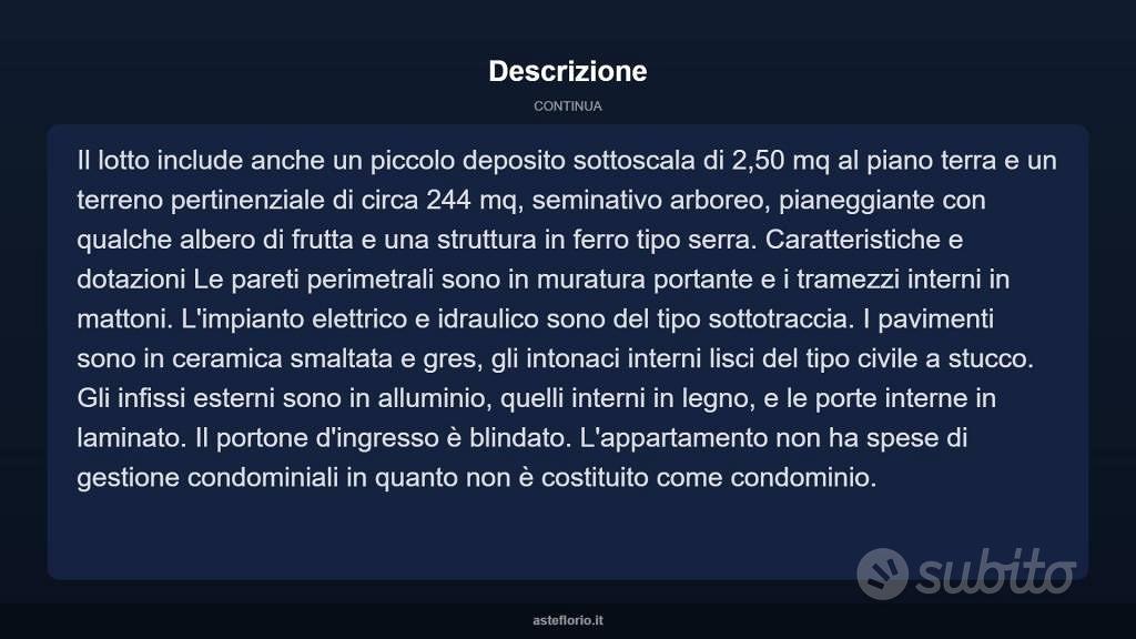 Appartamento – Giffoni Valle Piana, Salerno - Altro