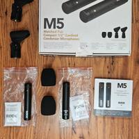 2 microfoni RODE M5 matched pair 
