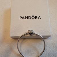 Bracciale PANDORA Chiusura a Cuore Argento