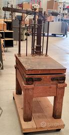 Antica bascula, bilancia funzionante