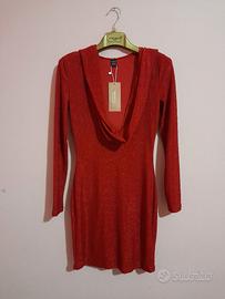 vestito con cappuccio donna Taglia XS/S it