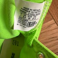 All Star Converse verde fluo