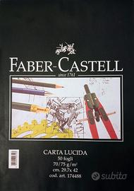 Blocco carta lucida Faber-Castell A3