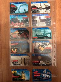 Schede telefoniche “giro delle capitali dell’euro”