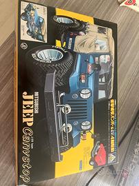 Mod. Mitsubishi JeepJ-59Canvas vintage giapponese