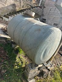 Cisterna acciaio zincato