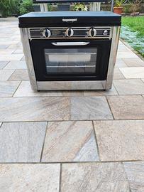 Forno a gas con 2 fuochi portatile da campeggio