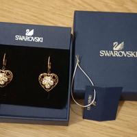 Orecchini Swarovski a forma di cuore