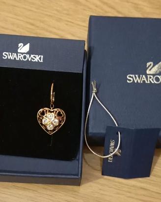 Orecchini Swarovski a forma di cuore