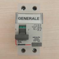 Salvavita, interruttore differenziale BTicino 