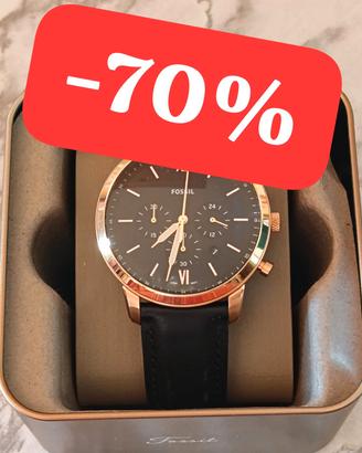 Fossil Orologio Cronografo Quarzo Uomo con Cinturi