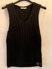 Gilet donna tg S Daniel&Mayer Milano lana merino